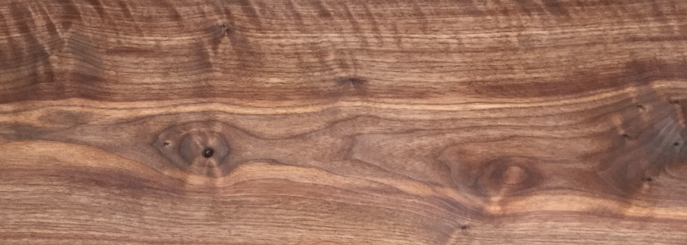 American walnut in oil - Rustic