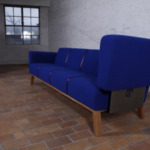Brad retro design sofa - VanDen Collection