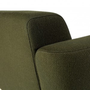 Brad retro design sofa groen - VanDen Collection